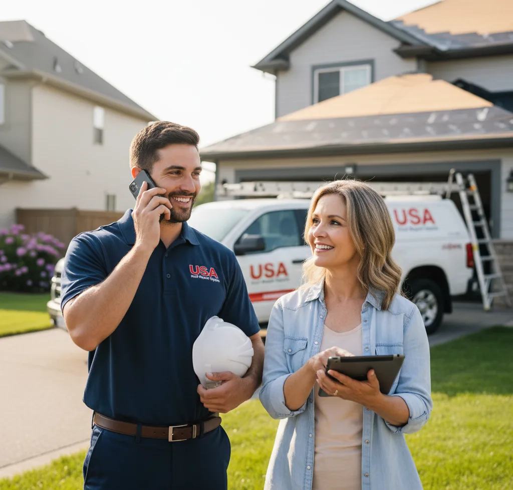 USA Roof Repair Experts customer support in Terrace Park